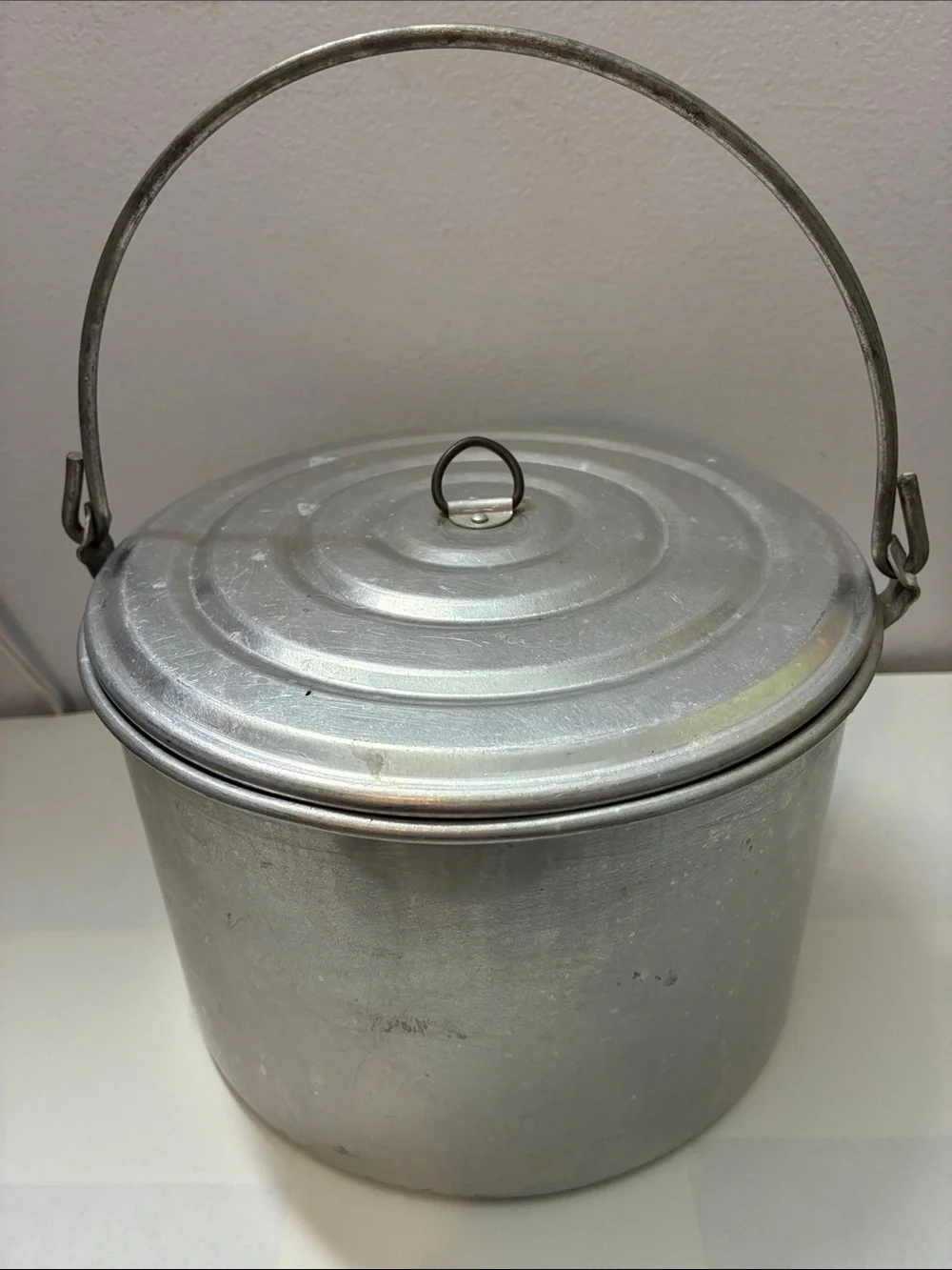 Aluminum Tea Kettle and Stock Pot Set - Silver